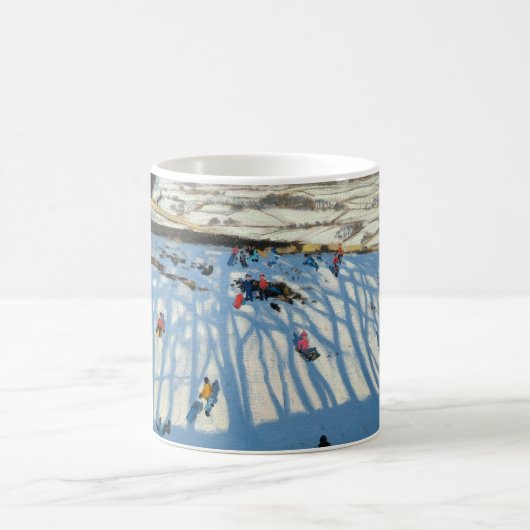 Felder der Schatten Monyash Derbyshire Kaffeetasse (Mittel)