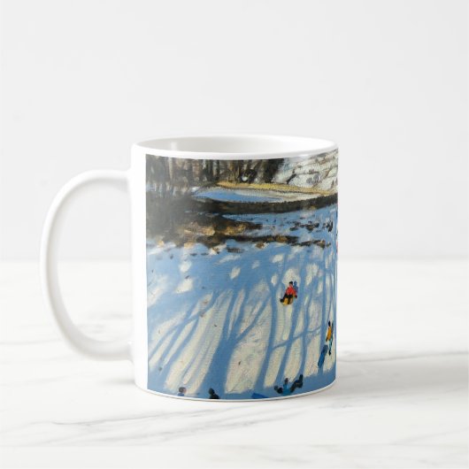 Felder der Schatten Monyash Derbyshire Kaffeetasse (Links)