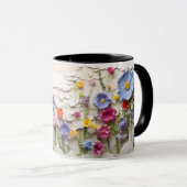 Felder der Wildblumen 3D-Tasse Tasse (VorderseiteRechts)