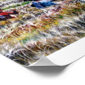 Felder des Goldlackierungspakets Poster (Ecke)