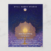 Felder des inneren Lichts | Baum des Lebens Flyer (Hinten)