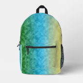 Felder des Lichts Bedruckter Rucksack (Vorderseite)