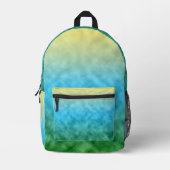 Felder des Lichts Bedruckter Rucksack (Vorderseite)