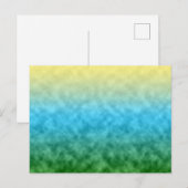 Felder des Lichts Postkarte (Vorne/Hinten)