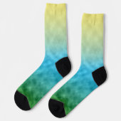 Felder des Lichts Socken (Linkes Detail)