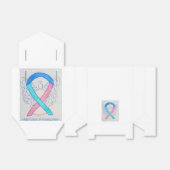 Felder für das Schilddrüsenkrebserklärungsband-Gas Geschenkschachtel (Ungefaltet)