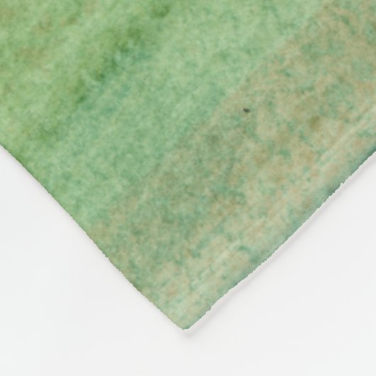 Felder im Frühjahr I Fleecedecke (Ecke)