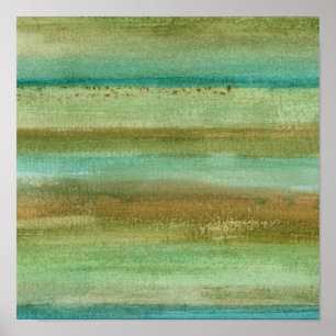 Felder im Frühjahr I Poster