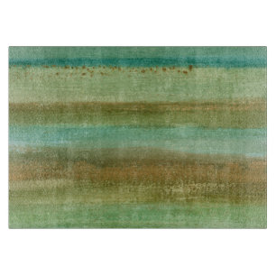 Felder im Frühjahr ich Schneidebrett