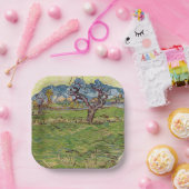 Felder in der Nähe der Alpilles Vincent van Gogh Pappteller (Party)