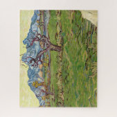 Felder in der Nähe der Alpilles Vincent van Gogh Puzzle (Vertikal)