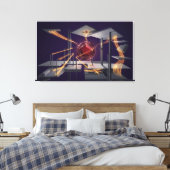 Felder Leinwanddruck (Insitu (Schlafzimmer))