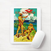Felder mit Signalmarkierungen Mousepad (Mit Mouse)