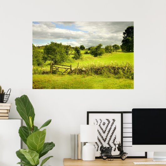 Felder - Poster (Heimbüro)