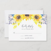 Felder RSVP-Karte RSVP Karte (Vorderseite)