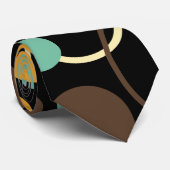 Felder und Kreise 02 Krawatte (Gerollt)