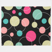 Felder und Kreise 150816 Fleecedecke (Vorderseite (Horizontal))