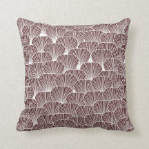 Felder von Sporen Stilvolle Mauve