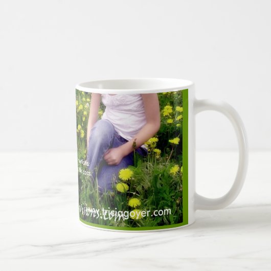 Felder von Träumen Kaffeetasse (Rechts)