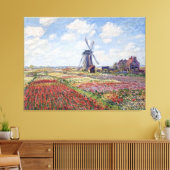 Felder von Tulip, von Claude Monet Leinwanddruck (Insitu (Wohnzimmer))