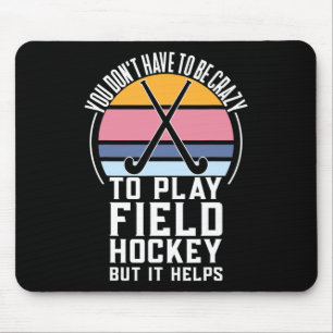 Felderhockey-Team-Angebot für ein verrücktes Hocke Mousepad