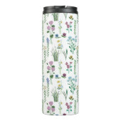 Feldflorale Blume | Thermal Tumbler Thermosbecher (Rückseite)