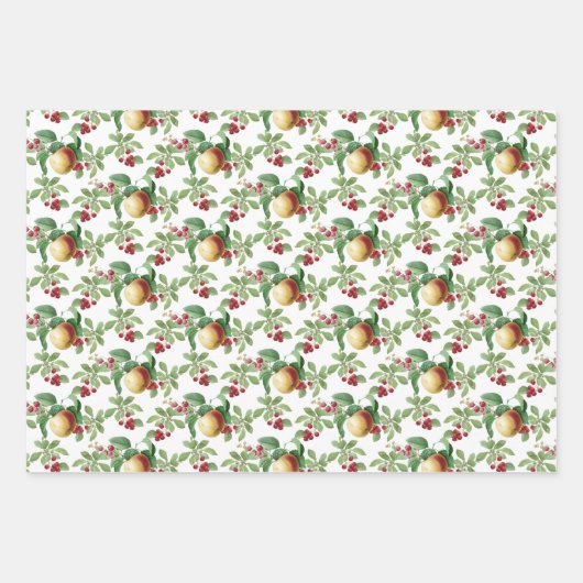 Feldfrüchte, Beeren, Vögel und Blätter (Vorderseite 3)