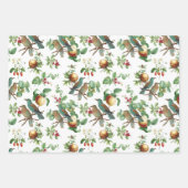 Feldfrüchte, Beeren, Vögel und Blätter (Vorderseite)