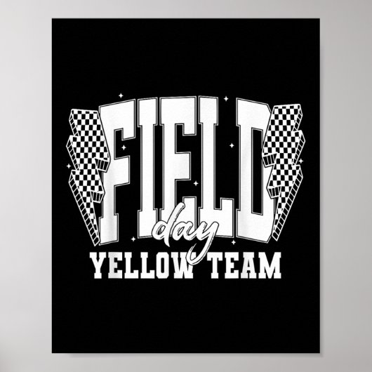 Feldgelbes Team Kampfflugzeug Team Spiel Com Poster (Vorne)