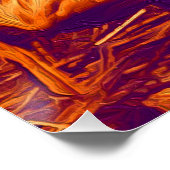 Feldhandschuhe zur Gewinnung von Zuckerrohr Poster (Ecke)