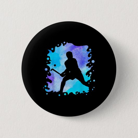 Feldhockey _22 button (Vorderseite)