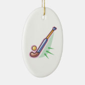 Feldhockey 3 keramikornament (Rechts)