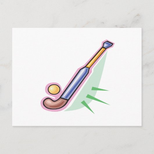 Feldhockey 3 postkarte (Vorderseite)