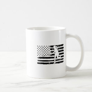 Feldhockey Amerikanische Flagge Frauen Kinder Männ Kaffeetasse