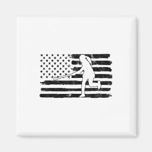 Feldhockey Amerikanische Flagge Frauen Kinder Männ Magnet