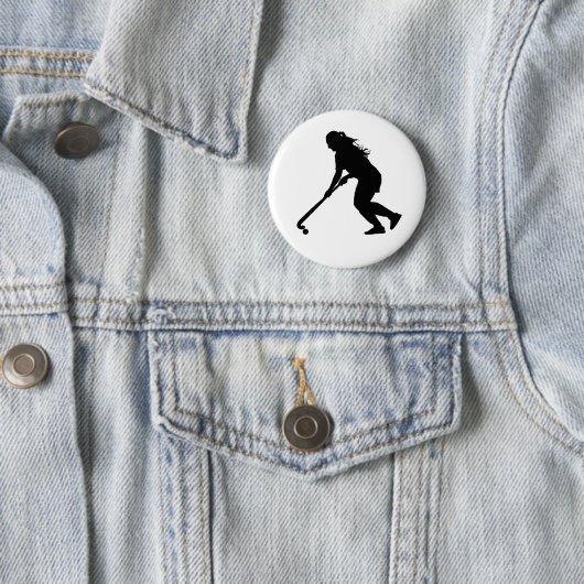 Feldhockey Button (Beispiel)