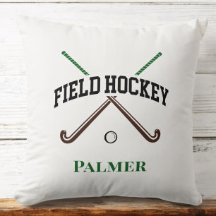 Feldhockey Crosssticks Custom Kissen