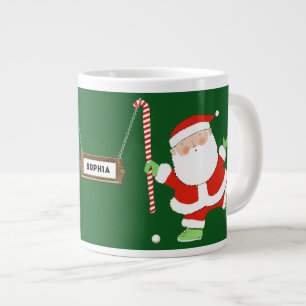 Feldhockey-Feiertagsgeschenk Jumbo-Tasse