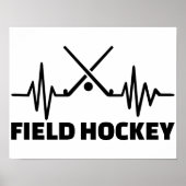 Feldhockey-Frequenz Poster (Vorne)