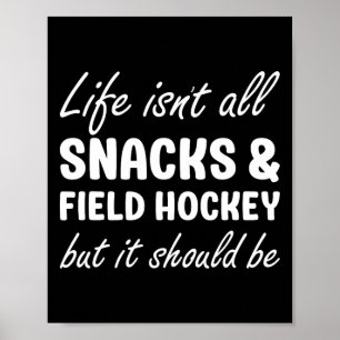 Feldhockey für Frauen oder Männer Feldhockeyspiele Poster