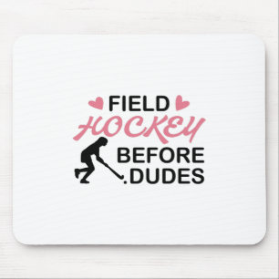 Feldhockey-Girl Mousepad