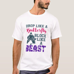 Feldhockey-Goalie-Block wie eine Bestie T-Shirt