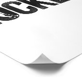 Feldhockey Hockey Poster (Ecke)