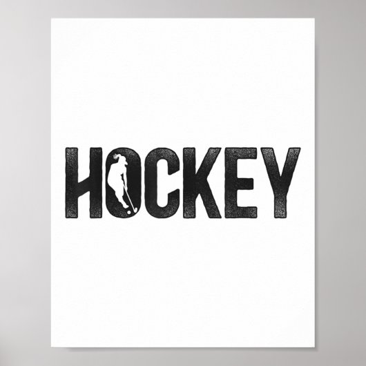 Feldhockey Hockey Poster (Vorne)