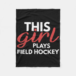 Feldhockey Hockey-Spieler-Outfit für Feldhockey Fleecedecke