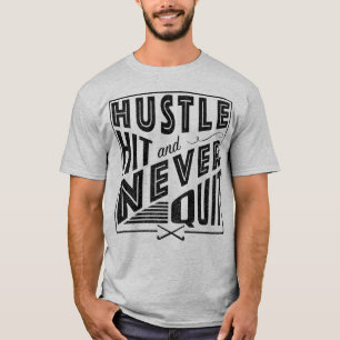 Feldhockey-Hustel, Hit & Niemals aus dem T-Shirt