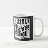 Feldhockey-Hustel, schlagen und nie aufhören Tasse