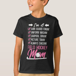 Feldhockey Ich bin ein Schienbeinschutz Findendes T-Shirt