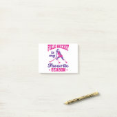 Feldhockey ist meine Lieblingssaison Post-it Klebezettel (Auf Schreibtisch)