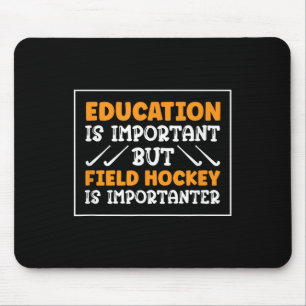 Feldhockey Ist Wichtiger Hockeyspieler Mousepad